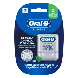 Fio Dental Oral-B Expert Limpeza Profunda Menta 25m